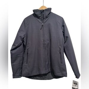 Storm Creek Soft Shell Gray Jacket Womens Small Full Zip NWT